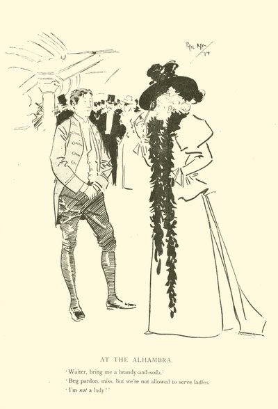 フィル・メイの漫画（1890年代）（リトグラフ 作： Phil May