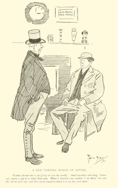 フィル・メイの漫画（1890年代）（リトグラフ 作： Phil May