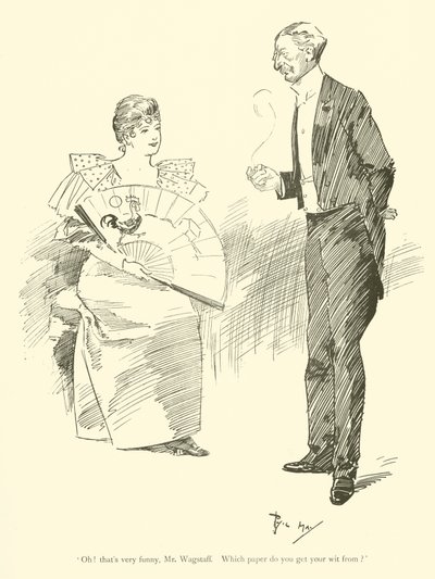 フィル・メイの漫画（1890年代）（リトグラフ 作： Phil May