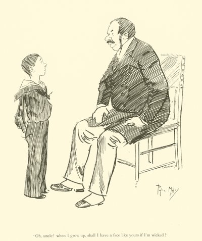 フィル・メイの漫画（1890年代）（リトグラフ 作： Phil May