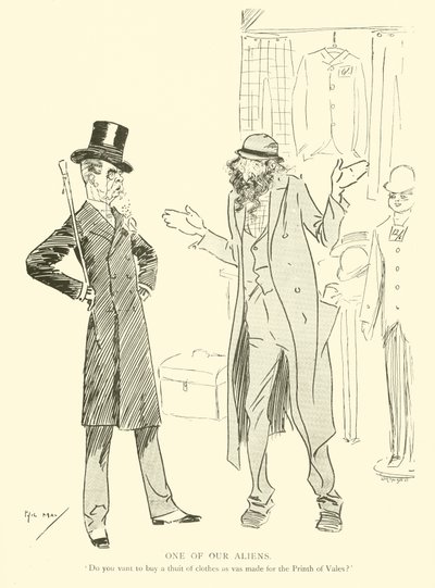 フィル・メイの漫画（1890年代）（リトグラフ 作： Phil May