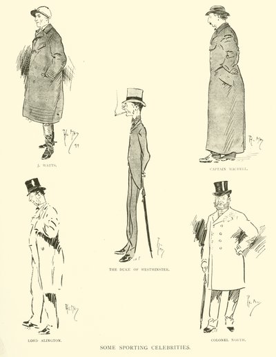 フィル・メイの漫画（1890年代）（リトグラフ 作： Phil May
