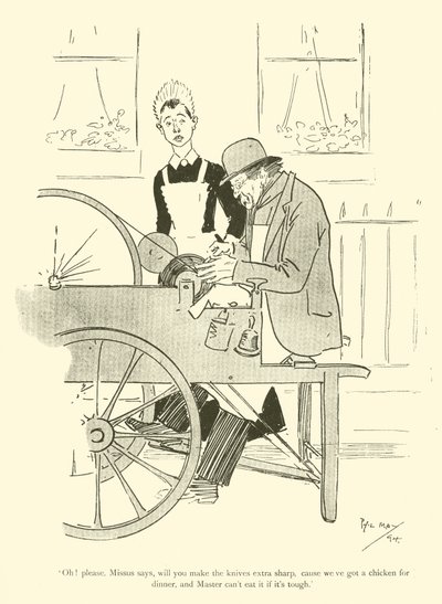 フィル・メイの漫画（1890年代）（リトグラフ 作： Phil May
