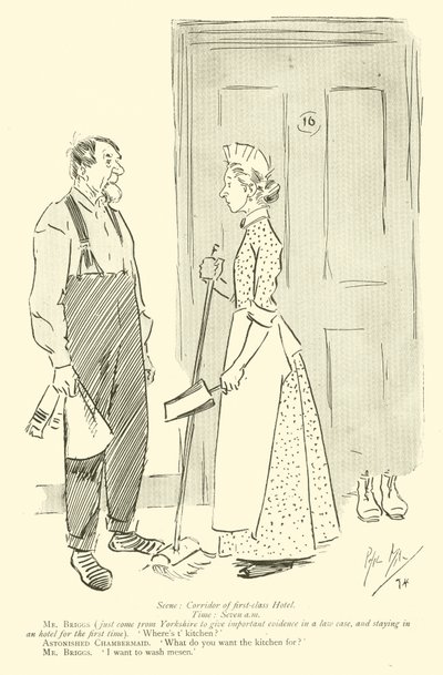 フィル・メイの漫画（1890年代）（リトグラフ 作： Phil May