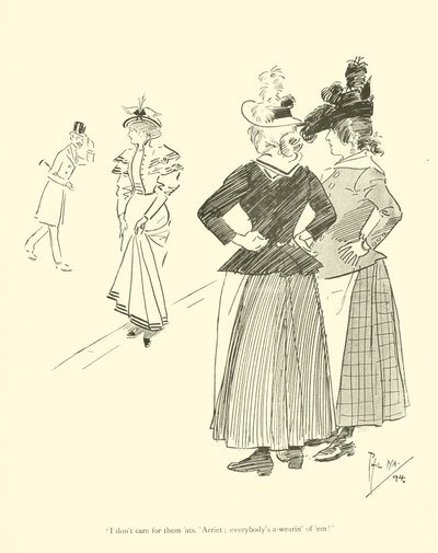 フィル・メイの漫画（1890年代）（リトグラフ 作： Phil May