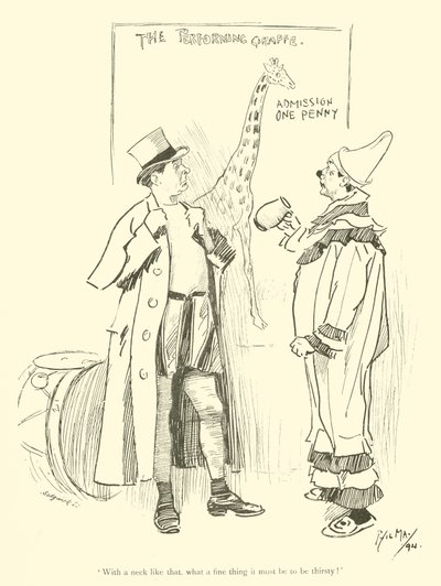 フィル・メイの漫画（1890年代）（リトグラフ 作： Phil May