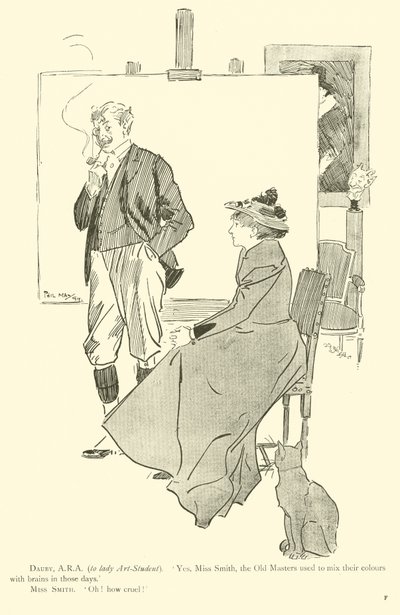 フィル・メイの漫画（1890年代）（リトグラフ 作： Phil May