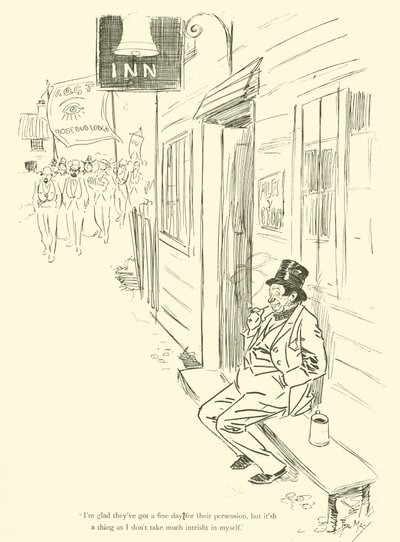 フィル・メイの漫画（1890年代）（リトグラフ 作： Phil May