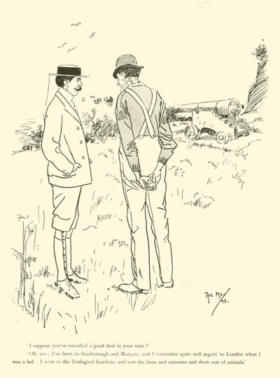 フィル・メイの漫画（1890年代）（リトグラフ 作： Phil May