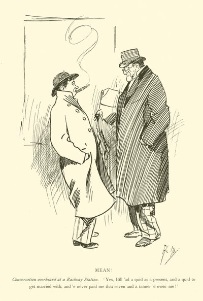 フィル・メイの漫画（1890年代）（リトグラフ 作： Phil May
