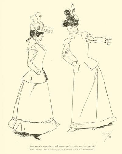 フィル・メイの漫画（1890年代）（リトグラフ 作： Phil May