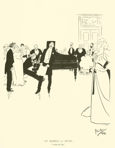 フィル・メイの漫画（1890年代）（リトグラフ 作： Phil May