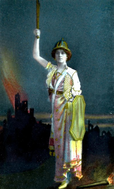 Zena Dare 1887-1975、イギリスの歌手および女優、1908年。 作： Philco Publishing Company