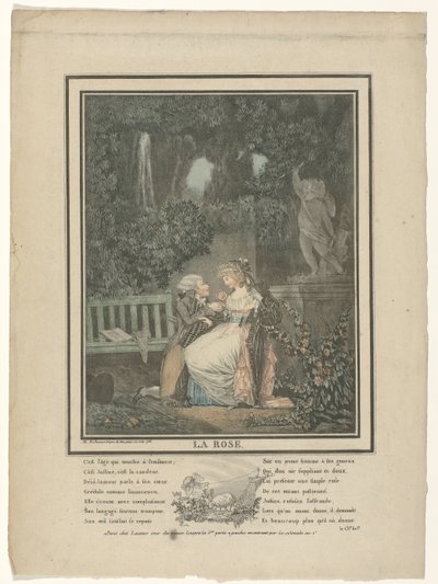 バラ、1788 作： Philibert Louis Debucourt