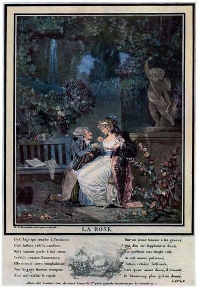 ラローズ、1788年1931年。 作： Philibert Louis Debucourt