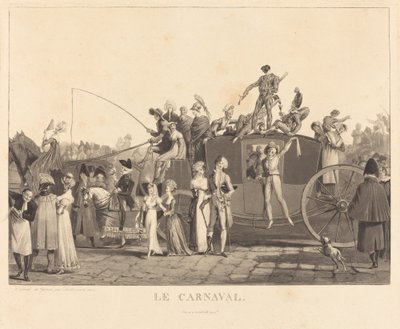 カーニバル 作： Philibert Louis Debucourt
