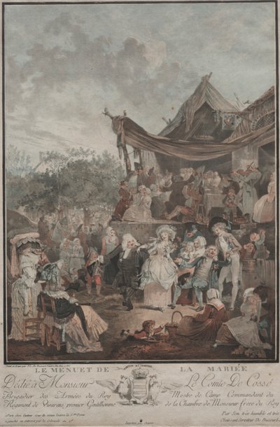 花嫁のメヌエット 作： Philibert Louis Debucourt