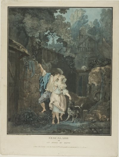 ザ・クライム 作： Philibert Louis Debucourt