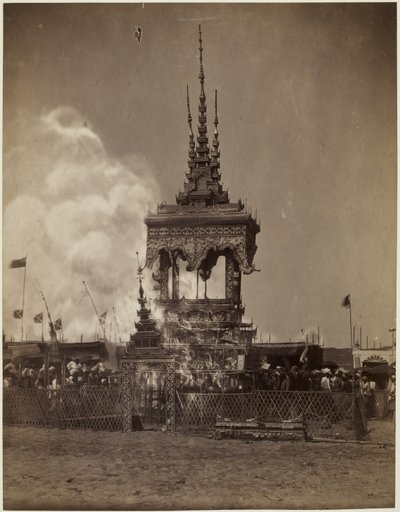ビルマの火葬 作： Philip Adolphe Klier