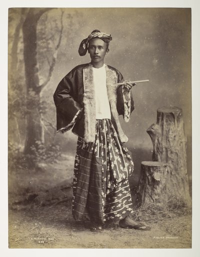 Views of Burma のビルマ人 作： Philip Adolphe Klier