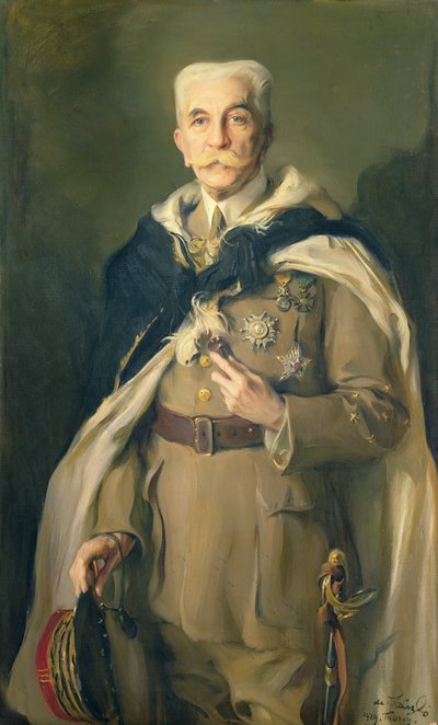 元帥ルイ・ユベール・ゴンザルヴェ・リュウティ（1854-1934）1929年（キャンバスに油彩） 作： Philip Alexius de Laszlo