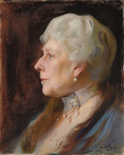 ヘンリー オブ バッテンバーグ王女の肖像 (イギリスのベアトリス王女) 作： Philip Alexius de Laszlo