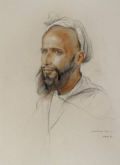 アラブ人の肖像 作： Philip Alexius de Laszlo