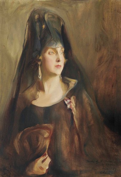 スペインのビクトリア女王ユージニー1887-1969年、1927年。 作： Philip de László