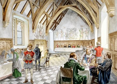 ファーリー・ハンガーフォード城、c1660、c1990-2010 作： Philip Corke