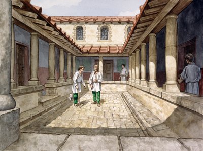 Housesteads ローマン フォート、2 世紀、1990～2010 年頃 作： Philip Corke