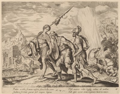 聖パウロの回心 作： Philip Galle after Maerten van Heemskerck