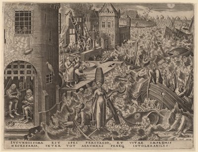 望み 作： Philip Galle after Pieter Bruegel the Elder