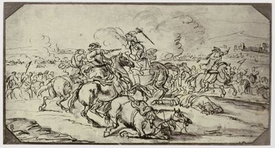 ボルゴニョーネ、戦い 作： Philip Henry Delamotte
