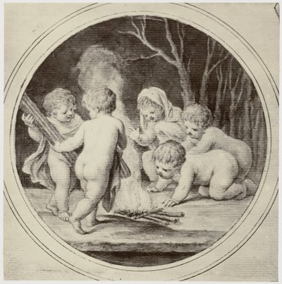 チプリアーニ、冬 作： Philip Henry Delamotte