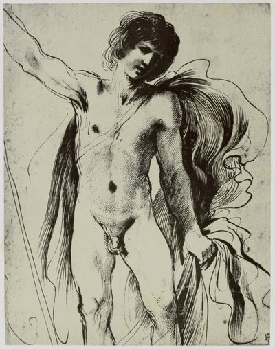 グエルチーノ、青春 作： Philip Henry Delamotte