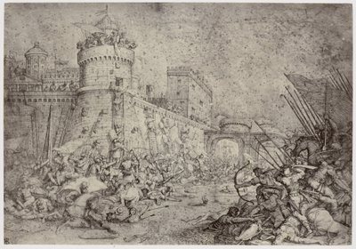 テンペスタ[?]、エルサレムの襲撃 作： Philip Henry Delamotte