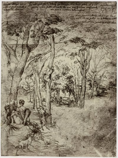 ティティアーン、絵のデザイン 作： Philip Henry Delamotte