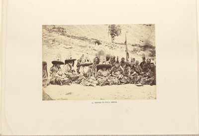 正装の僧侶たち 作： Philip Henry Egerton
