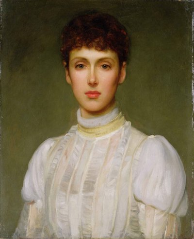 女性の肖像 作： Philip Hermogenes Calderon