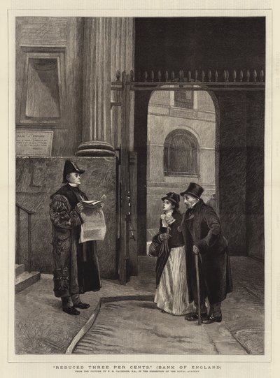 イングランド銀行、3％削減 作： Philip Hermogenes Calderon