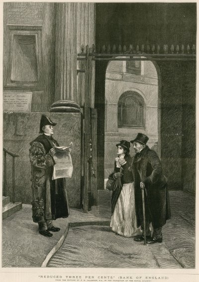イングランド銀行、3パーセント削減 作： Philip Hermogenes Calderon