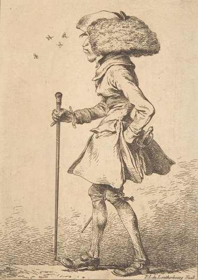 1790 年 5 月 1 日、ワーウィック レーンより、1790 年 5 月 1 日。 作： Philip James de Loutherbourg
