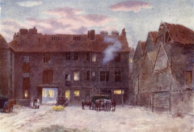 ホワイトハートインの裏側、サウスワーク、1884 作： Philip Norman