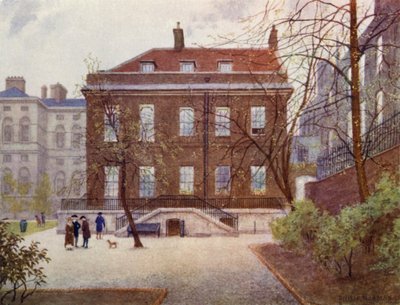 ガーデンオブノー10ダウニングストリート、1888 作： Philip Norman