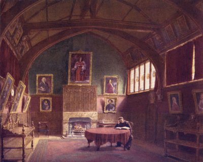 ホールオブバーナーズイン、ホルボーン、1886 作： Philip Norman
