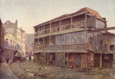 ラストオブキングスヘッドイン、サザーク、1884 作： Philip Norman