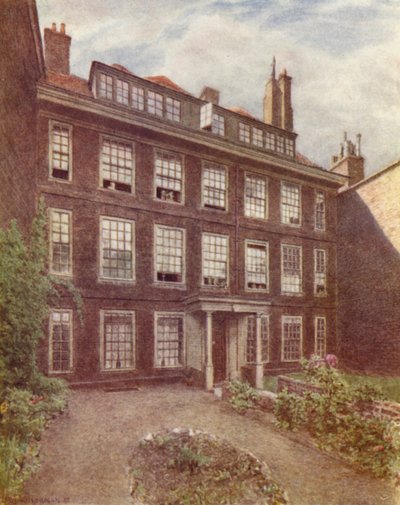 No 10 Nevills Court、Fetter Lane、1891 作： Philip Norman