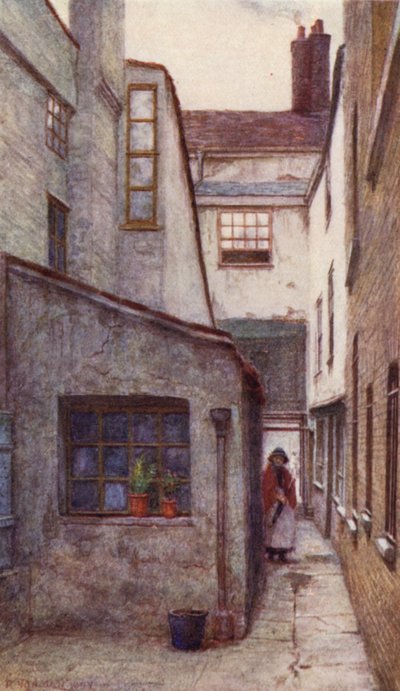 ホルボーンの北側通路、1897年 作： Philip Norman