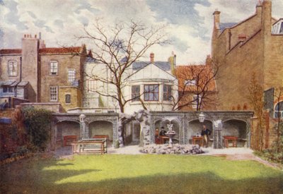シックスベルズタバーンとボウリンググリーン、チェルシー、1900 作： Philip Norman