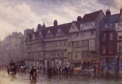ステイプルイン、ホルボーン、1884 作： Philip Norman